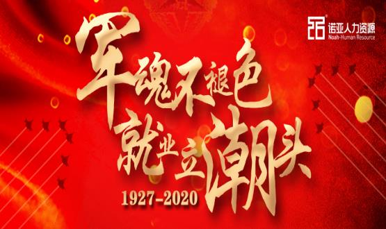 軍魂不褪色，就業(yè)立潮頭！熱烈慶祝中國人民解放軍建軍93周年！